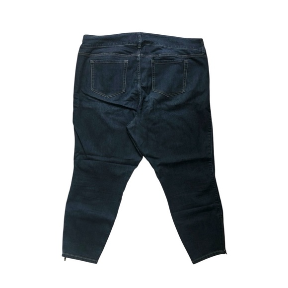 Torrid Zip Hem Super Skinny Jegging 22R Dark Wash - Picture 8 of 14